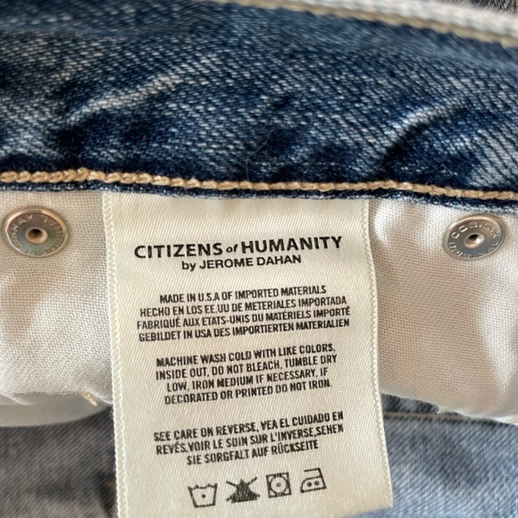 Citizens of Humanity women’s denim jeans 25 LA Jerome Dahan - Picture 6 of 7